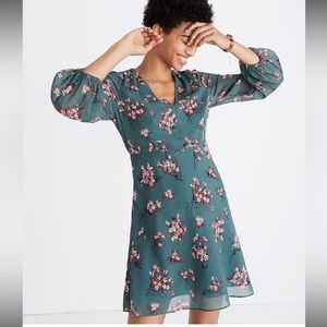 Madewell Marguerite Dress in Butterfly Garden size 6